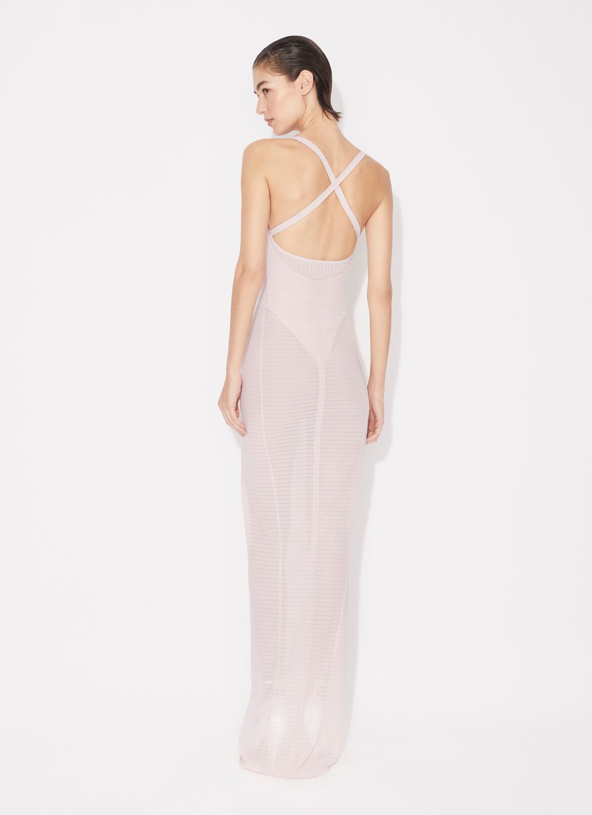 SCULPTING DRESS ALAÏA NUDE SCULPTING DRESS